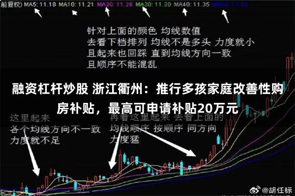 融资杠杆炒股 浙江衢州：推行多孩家庭改善性购房补贴，最高可申请补贴20万元